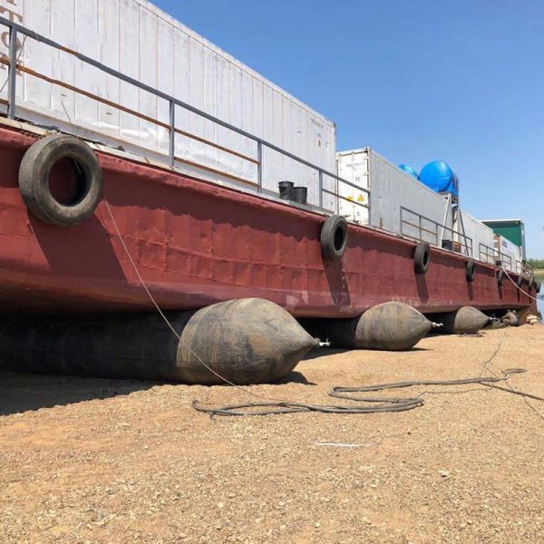 High Load Bearing Anti Abrasion Long Service Life Ship Launching Airbag for Marine Vessels