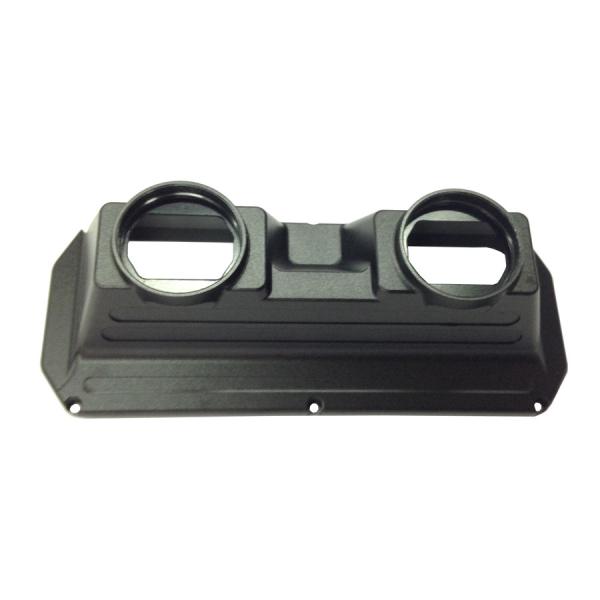 O preto anodizou a placa de metal de trituração de alumínio do Cnc parte o alojamento do equipamento da visão noturna