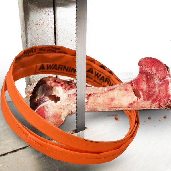 9CrSi Материал Пищевая птица Клинки для переработки мяса 175 мм х 32 мм х 2 мм