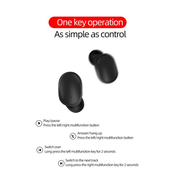 BT5.2 Earhook Style True Wireless Stereo Earphone Sports For Phone