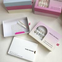 Boîte cadeau de vitrine transparente personnalisée pour les ongles