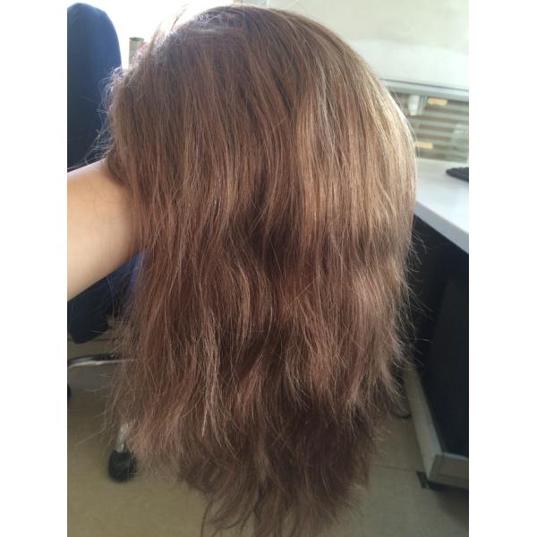 3/4 Cap Men Hairpiece Adhesive Bespoke Hair Systems Natural