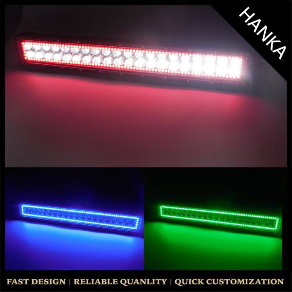 22 Inch Waterproof  Led Halo Light Bar , Muti Color Color Changing Led Light Bar