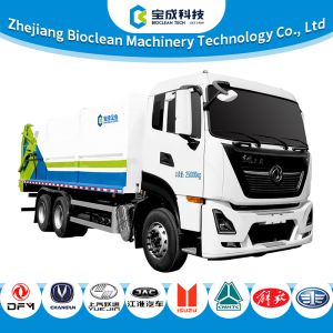 High-Capacity Municipal Waste Collection Docking Sanitation Truck