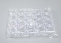 50g 100g 250g 500g Pot recarregável de maquiagem vazio recipiente de plástico de amostra cosméticos caixa frasco de creme