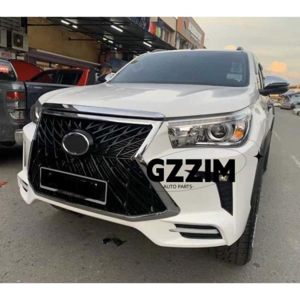 No Need Cut Upgrade Body Kit For Toyota Revo Hilux 2016+ Upgrade To Lx Style