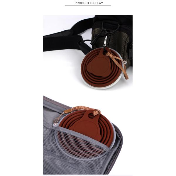 BPA Free Silicone Collapsible Water Cup 9.2oz For Kids