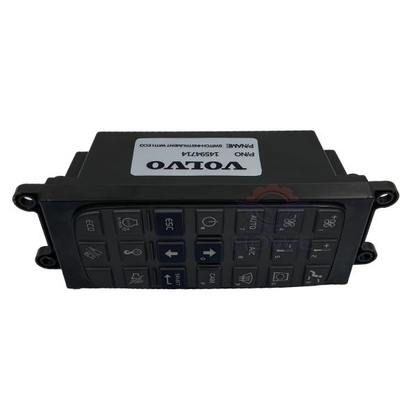 Partes elétricas VOE14568905 Painel de interrupção do ar condicionado da escavadeira para EC210D EC300D EC350D