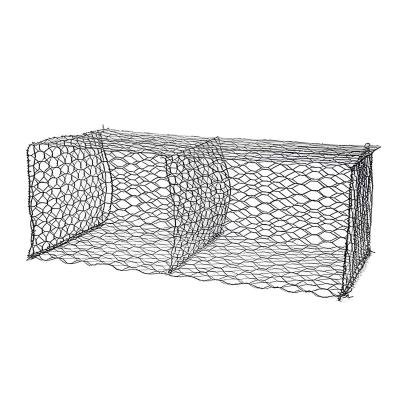 Fabrication professionnelle Promotion Prix Installation facile Gabion galvanisé Cages en treillis métallique hexagonal Gabion tissé Boîte