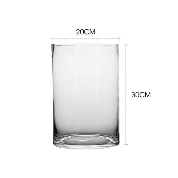 Minimalist 60cm High Tall Glass Vases The Perfect Combination of Style and Function