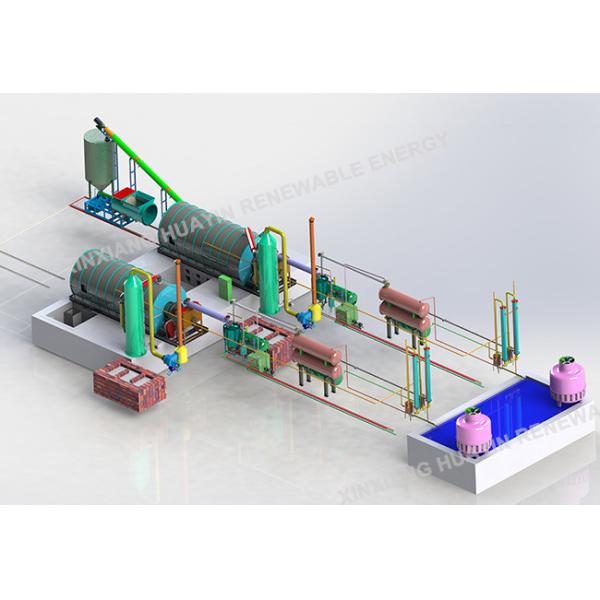 CE ISO Plastic Pyrolysis Oil To Diesel 10T In South Africa