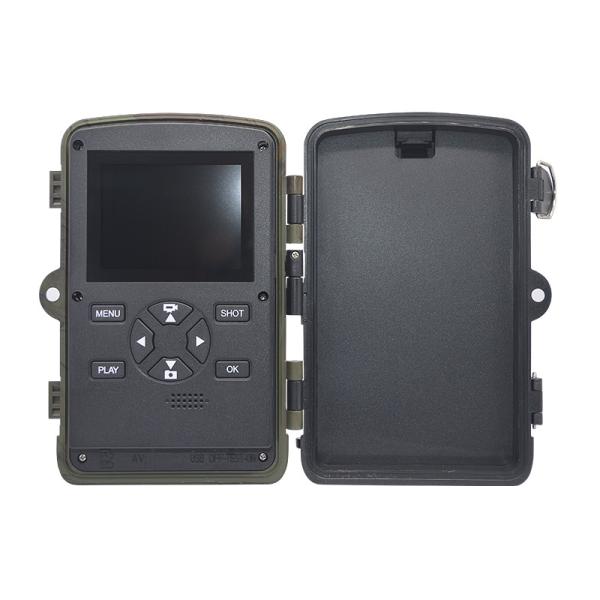 2,4 rádio exterior da câmera dos animais selvagens da câmera 46pcs 940nm 16MP 1080P da caça do LCD HD da polegada