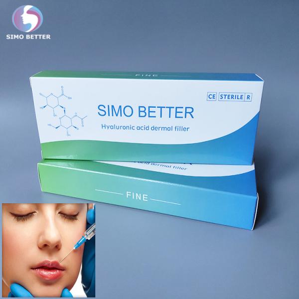 Cross Linked Face Beauty Filler Hyaluronic Acid Dermal Filler 2.0ml , CE Approved