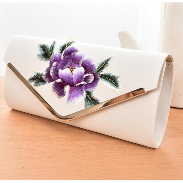 Women's floral embroidery evening bag clutch bag handbag retro national wind 2016 new spring models handbags