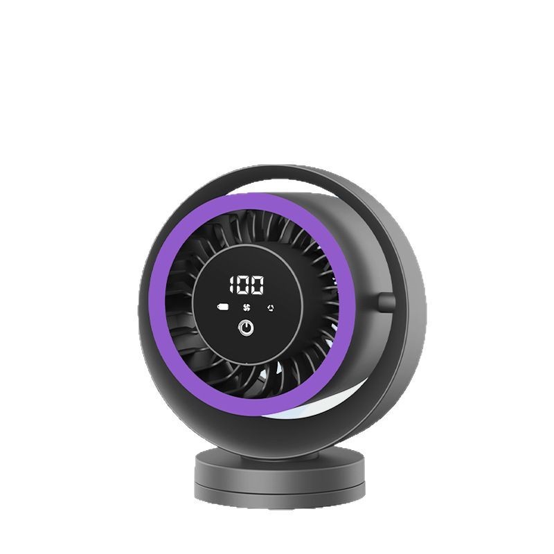 High Speed Turbo Circulation Fan 2 In 1 Wall Mountable / Desktop Personal Cooling Fan