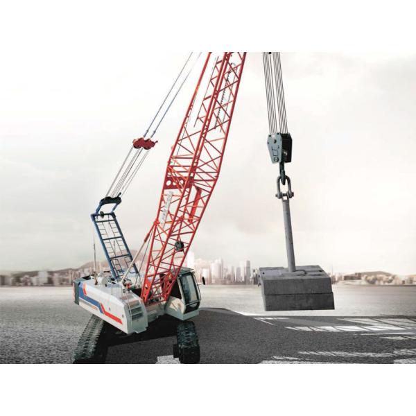 Boost Your Construction Project with 7-15m Fixed Jib Length Crawler Crane and Gas Engine