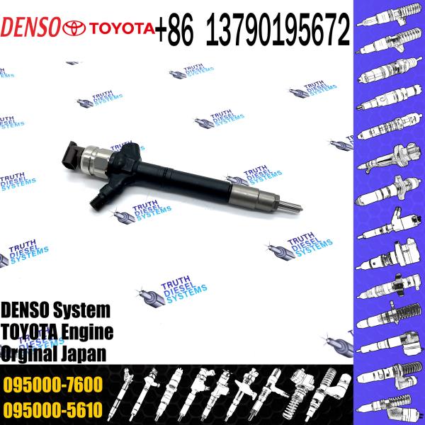 инжектор распылителя форсунки 23670-0R160 095000-7600 для инжектора 23670-0R160 095000-7600 коллектора системы впрыска топлива Тойота 2AD-FTV Avensis