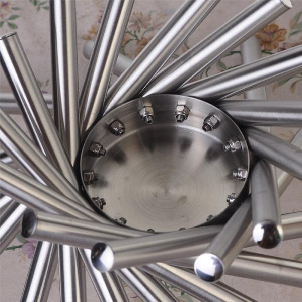 Silver Polishing Rotating Stainless Steel Fruit Tray For Household