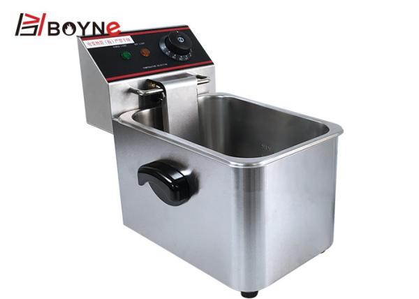 4L Electric Single Tank Open Fryer For Snack Bars Parties