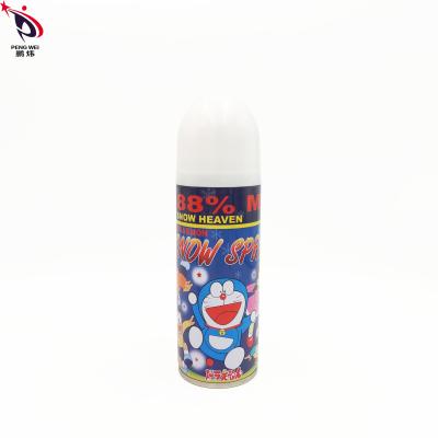 250ml Festival Artificial Snow Spray For Trees Tinplate Material