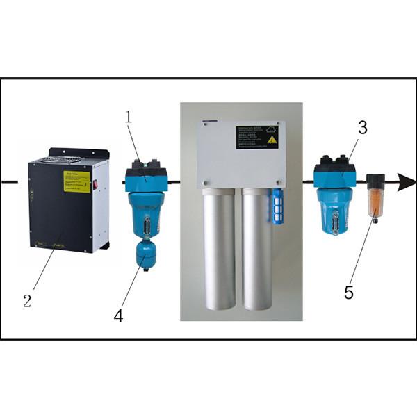Activated Alumina Molecular Sieve Adsorption Compressed Air Dryer For Home