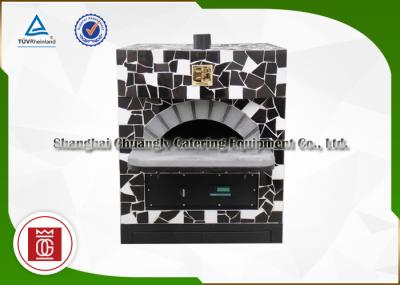 Forno profissional de Lava Rock Rectangle Italy Pizza, forno italiano Z1-4-1 da pizza do gás