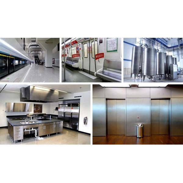 410 904L Stainless Steel Sheet Plate Laser Cutting Mill Test Certificate 5m Length