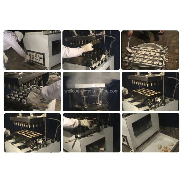 Manufacturer Direct Sale High Volume Semi-automatic Ice Cream Cone Machine Dst-32 for Retail