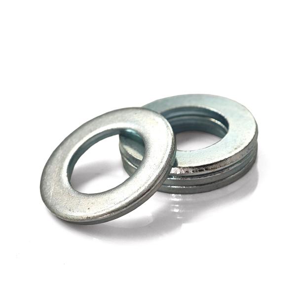 Customized DIN125 Zinc Plated Metal Washer High Strength For Mechanical Dimensions