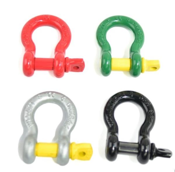 Bow Type Crane Lifting Shackles With 304 316 Stainless Steel