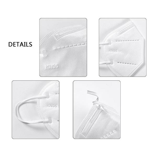 Multi Layer Disposable KN95 Medical Mask High BFE For Personal Care