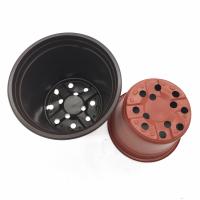 Haute écologique du tabac 90mm Dia Seedling Plastic Flower Pots 66mm