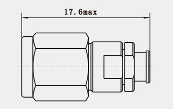 Stainless Steel RF Coaxial Connector Male Plug 2.4 Millimeter Wave for CXN3506/MF108A