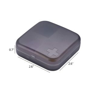Portable Travel Pill Organizer Case for Pocket or Purse Cute Small Daily Pill