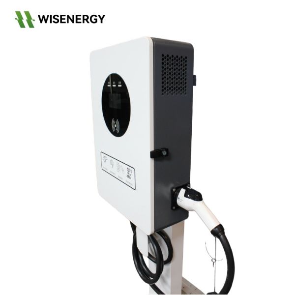 Smart-Link Dual Guns 40kW DC Fast Charger with Cloud Monitoring and RFID Secure Payment for Commercial EV Charging