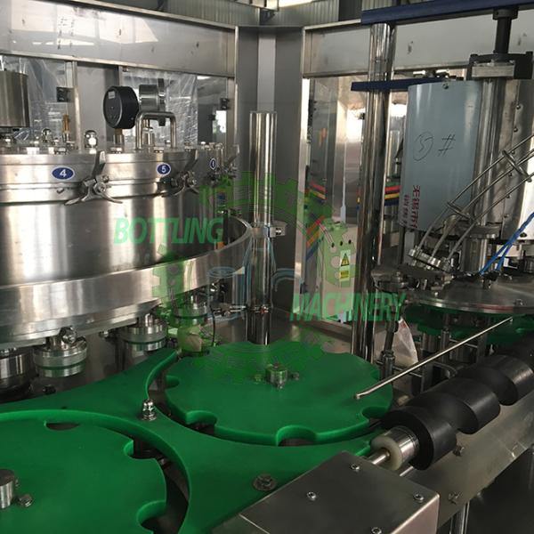 18 Head Beer Beverage 500ml Tin / PET / Aluminum Cans Filling Machine