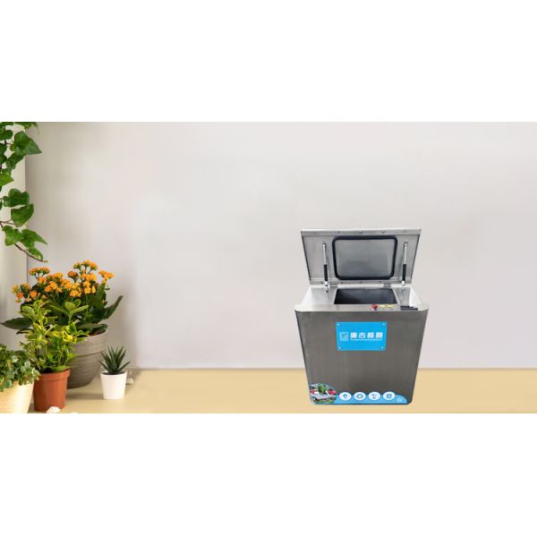 Wooden Box Fully Automatic Electric Food Waste Disposer Gear Bearing Core 10KGD Air Filtering Home Composter
