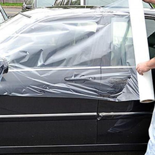 Película protetora de pintura auto-aderente PE personalizável para pintura de carroceria de automóveis
