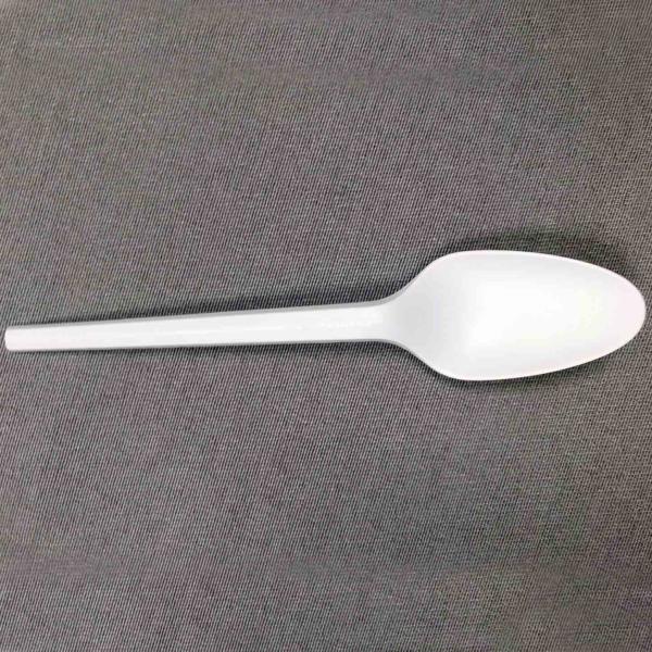 6.5 Inch Biodegradable Spoon Compostable Utensils Great For Parties, Weddings & Dinner Events