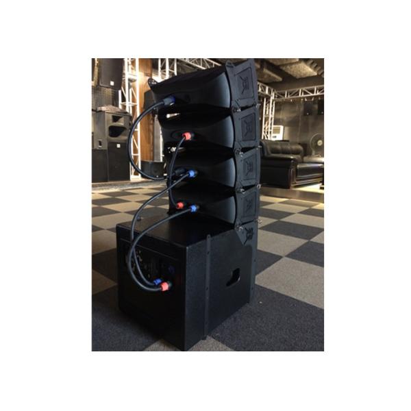 Self Powered Speaker System PA Cabinet Audio Line Array Loudspeakers