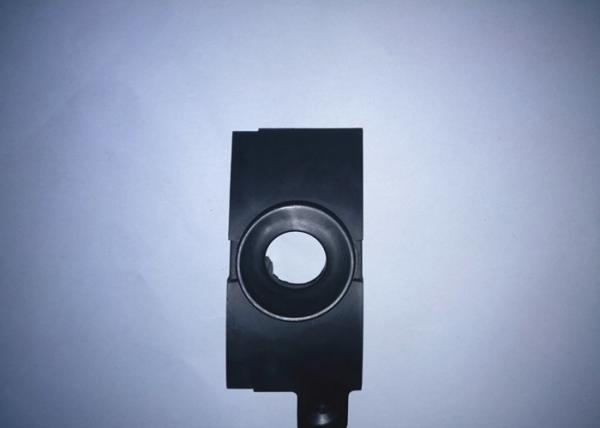 Black Device Cover Plastic Molded Parts With POM Material Matte Surface