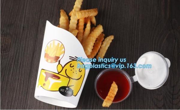 French fries cone,chips french fries packaging,Size Kraft Cardboard Cone French Fries Printed Paper Cones bagease packag