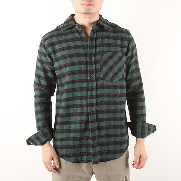 7 Colors Cotton Long Sleeve Mens Casual Plaid Shirts