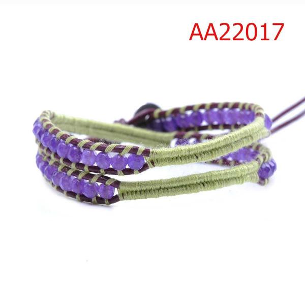 72cm Skull Leather Wrap Bracelet / Black Skull Wrap Bangle Bracelet Wholesale