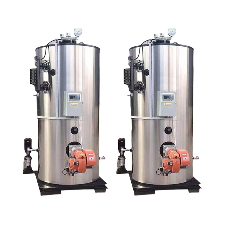 200kg/H Vertical Natural Gas LPG Fire Tube Steam Boiler Stainless Steel Shell