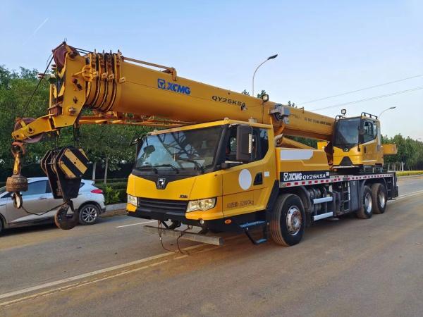 Heavy Equipment XCMG Used Truck Crane 25 Ton Used Crane QY25K5-I Second Hand Truck Crane