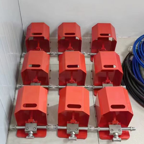 1500bar 25000psi High Pressure Foot Valve Water Jetting Accessories High Pressure Water Jet Foot Control Valve