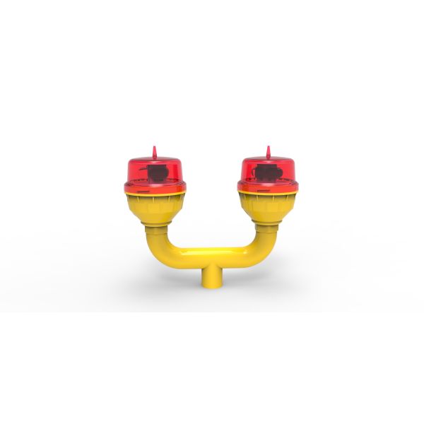 ICAO Compliant IP66 Waterproof LED Aviation Obstruction Light with 100000 Hours Lifespan