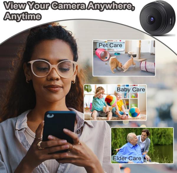 1080P HD Wireless Mini Camera Hidden Camera Mini CCTV Camera Wireless