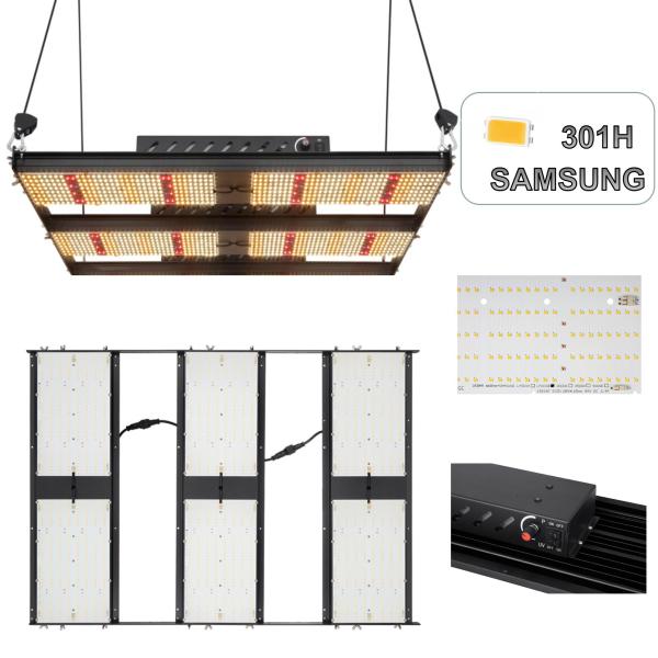 High Efficient 3000k 660nm Red Led Grow Panel Light , 720w Led Grow Light
